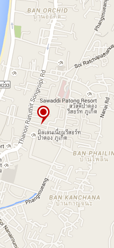 отель Чанг Клаб две звезды на карте Тайланда