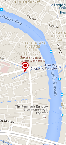 отель Ибис Бангкок Риверсайд три звезды на карте Тайланда