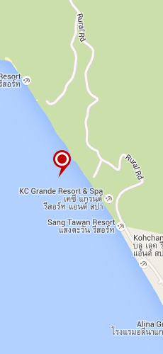отель КейСи Гранд Резорт Ко Чанг четыре звезды на карте Тайланда