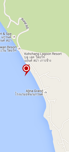 отель Ко Чанг Качша Резорт энд СПА три звезды на карте Тайланда