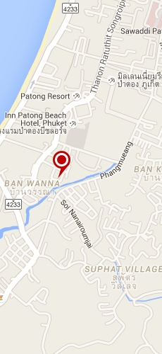 отель Лавендер Хотел Пхукет три звезды на карте Тайланда