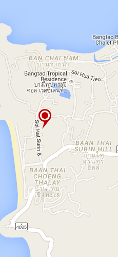 отель Манатай Резорт Пхукет четыре звезды на карте Тайланда