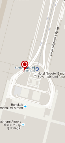 отель Новотель Суварнабхуми Аэропорт четыре звезды на карте Тайланда