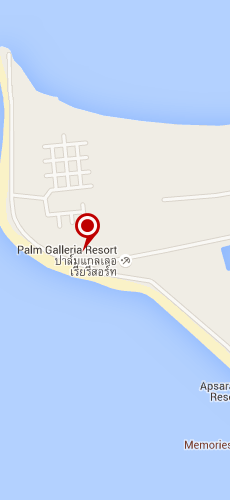 отель Палм Галериа Резорт три звезды на карте Тайланда