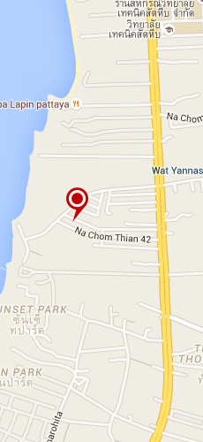отель Палм Гров Резорт четыре звезды на карте Тайланда