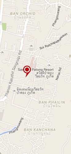 отель Пиджи Патонг Резорт три звезды на карте Тайланда