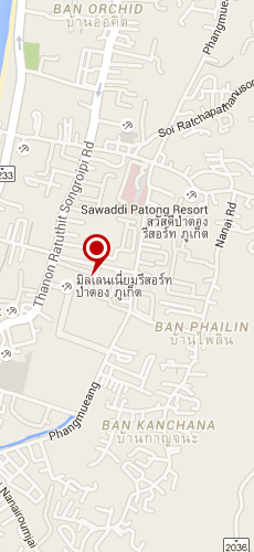 отель Вэ Айм Патонг Хотел три звезды на карте Тайланда