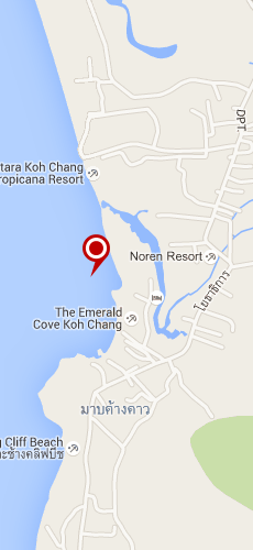 отель Вэ Дева Ко Чанг четыре звезды на карте Тайланда