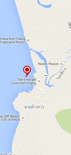 отель Вэ Эмерельд Кове Ко Чанг пять звезд на карте Тайланда