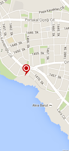 отель Адалия Хотел три звезды на карте Турции