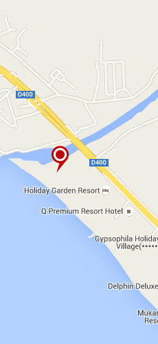 отель Холидей Парк Резорт Хотел пять звезд на карте Турции