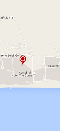 отель Кемпински Хотел Вэ Дом пять звезд на карте Турции