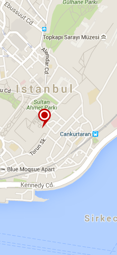 отель Конак четыре звезды на карте Турции