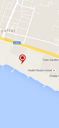 отель Эм Си Бич Парк Хотел пять звезд на карте Турции
