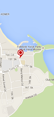 отель Озкаймак Марина Хотел пять звезд на карте Турции