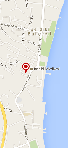 отель Риксос Бельдиби пять звезд на карте Турции