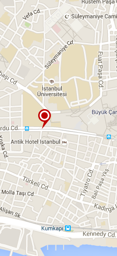 отель Скай Камер четыре звезды на карте Турции