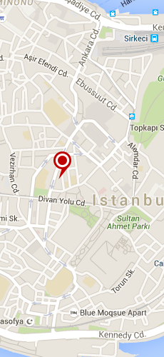 отель Сура Дизайн Хотел Сьютс четыре звезды на карте Турции