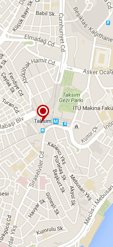 отель Вэ Мармара Таксим пять звезд на карте Турции