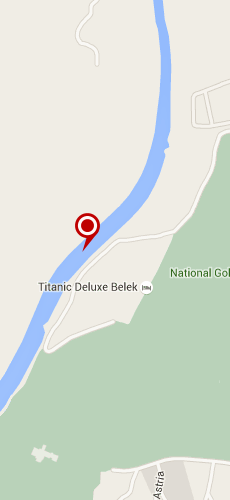 отель Титаник Делюкс Белек пять звезд на карте Турции