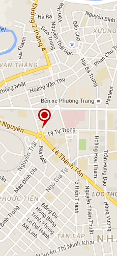 отель Аэсиби Хотел Ко Транг две звезды на карте Вьетнама