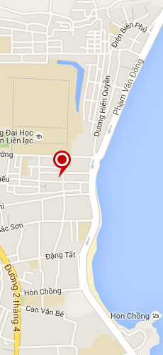 отель Церулиан Хотел две звезды на карте Вьетнама