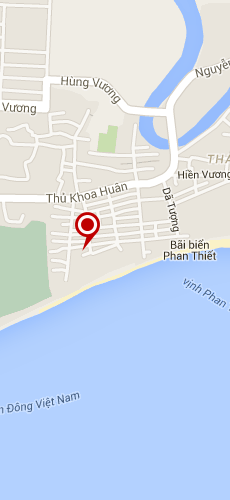 отель Коко Бич Резорт три звезды на карте Вьетнама