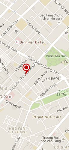 отель Фемели Ин Сайгон три звезды на карте Вьетнама