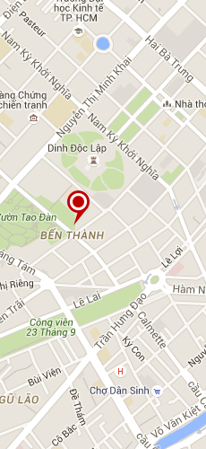 отель Голден Централ четыре звезды на карте Вьетнама