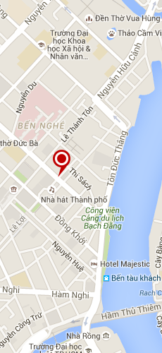 отель Ко Сен 2 три звезды на карте Вьетнама
