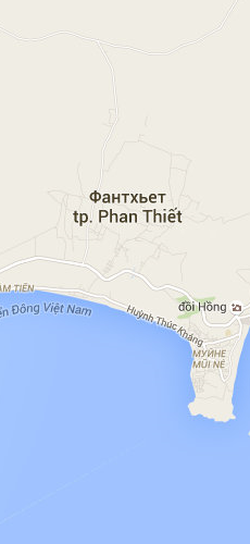 отель Хоанг Хай Резорт три звезды на карте Вьетнама