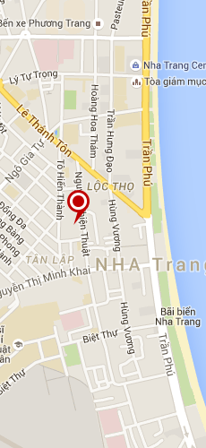 отель Индочайн Ко Транг две звезды на карте Вьетнама