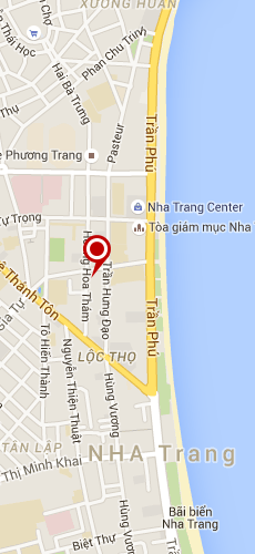 отель Интерконтиненталь Ко Транг пять звезд на карте Вьетнама