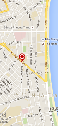 отель Ким Ган Хотел две звезды на карте Вьетнама