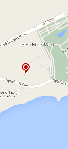 отель Мелон Резорт Муйн четыре звезды на карте Вьетнама