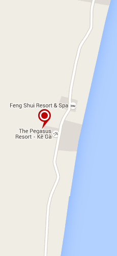 отель Мишель Кега Резорт энд СПА четыре звезды на карте Вьетнама