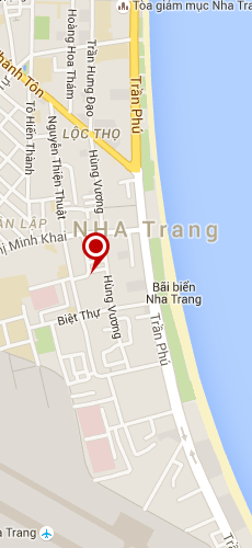 отель Муонг Тхань Ко Транг Центр пять звезд на карте Вьетнама