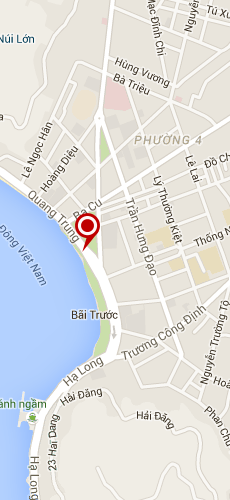 отель Мунг Тхань Вунг Тау четыре звезды на карте Вьетнама