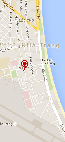 отель Нгок Тач Хотел две звезды на карте Вьетнама