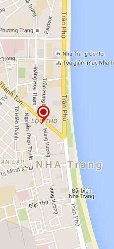 отель Ко Транг Лодж четыре звезды на карте Вьетнама