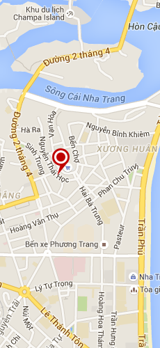 отель Нят Тхань Хотел три звезды на карте Вьетнама