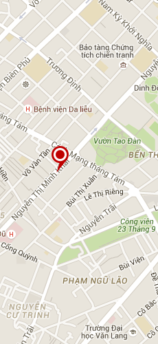 отель Сапфир Хотел три звезды на карте Вьетнама