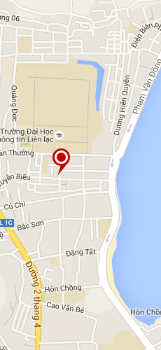 отель Си Брииз Хотел две звезды на карте Вьетнама