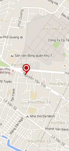 отель Вассай Сайгон четыре звезды на карте Вьетнама